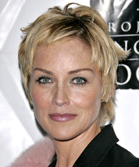 sharon stone hairstyles