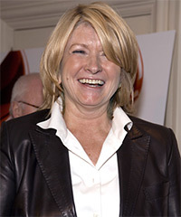 Martha Stewart Hairstyle - click to view hairstyle information
