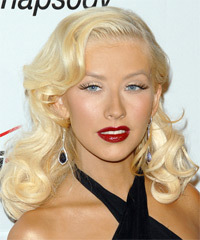 Christina Aguilera Hairstyle - click to view hairstyle information