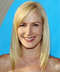 Angela Kinsey Hairstyle - click to view hairstyle information