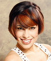 Alternative Medium Straight Hairstyle