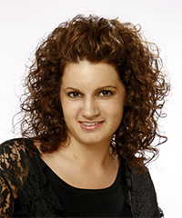 Casual Medium Curly Hairstyle - click to view hairstyle information