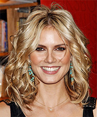Heidi Klum Hairstyle - click to view hairstyle information