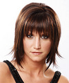 Formal Medium Straight Hairstyle