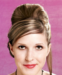Formal Updo Long Straight Hairstyle