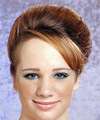 Formal Updo Long Straight Hairstyle