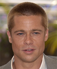 Brad Pitt Hairstyle - click to view hairstyle information