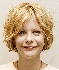 Hair Style  on Meg Ryan Hairstyle   Short Wavy Casual Hairstyle   9969