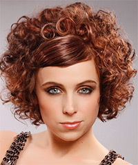 Formal Short Curly Hairstyle