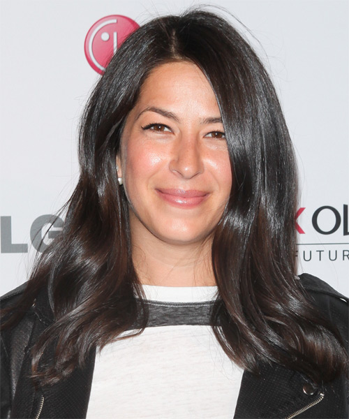 Rebecca Minkoff Long Straight Black Hairstyle