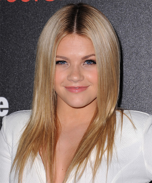 Witney Carson Long Straight    Golden Blonde   Hairstyle