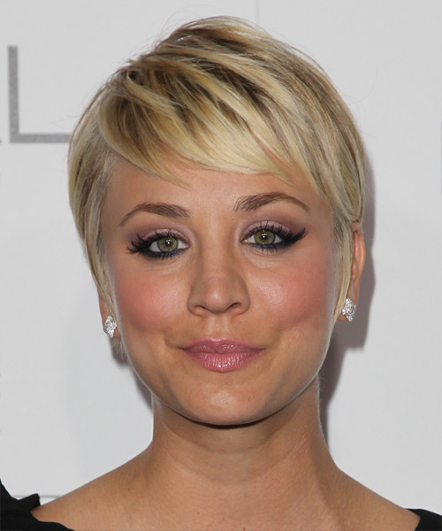 Kaley Cuoco Short Hair Pictures