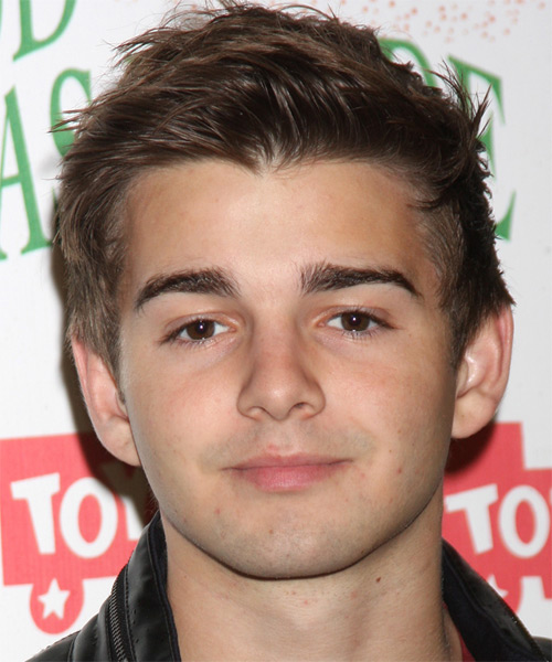 Jack Griffo Short Straight    Chocolate Brunette   Hairstyle