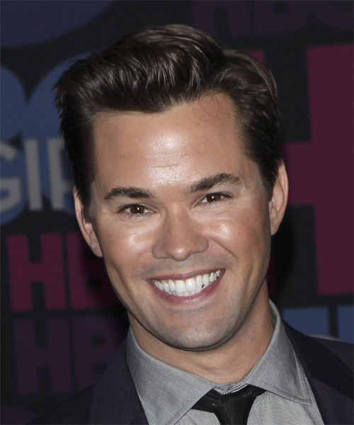 Andrew Rannells Short Straight   Mocha   Hairstyle