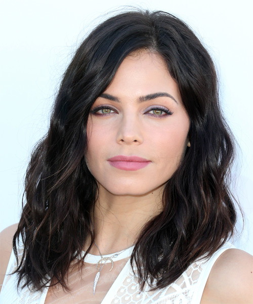 Jenna Dewan Medium Wavy   Mocha   Hairstyle