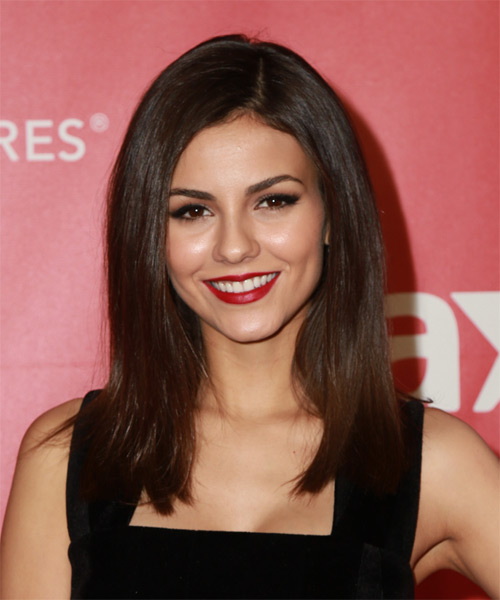 Victoria Justice Long Straight     Hairstyle