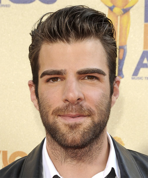 Zachary Quinto Short Straight     Hairstyle  