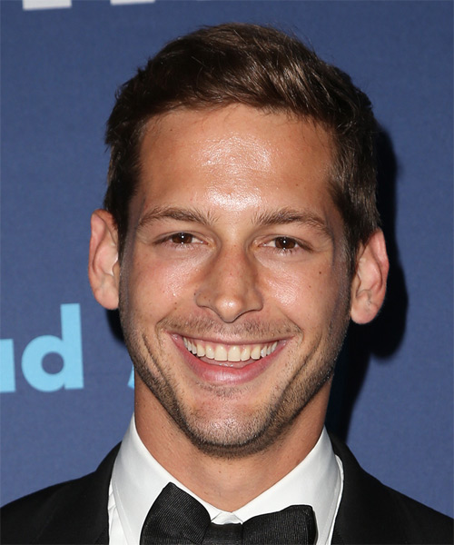 Max Emerson Short Straight    Brunette   Hairstyle