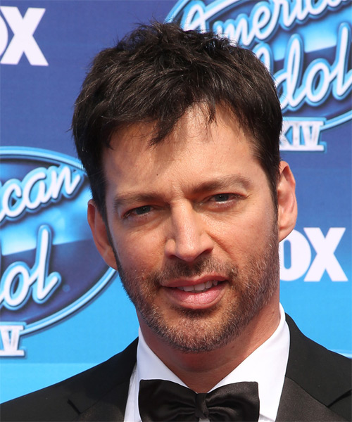 Harry Connick Jr Short Straight   Mocha   Hairstyle