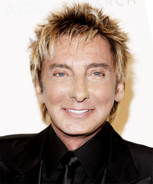 Barry Manilow Short Straight     Hairstyle