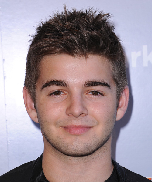 Jack Griffo Short Straight    Chocolate Brunette   Hairstyle