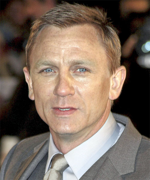 Daniel Craig Short Straight