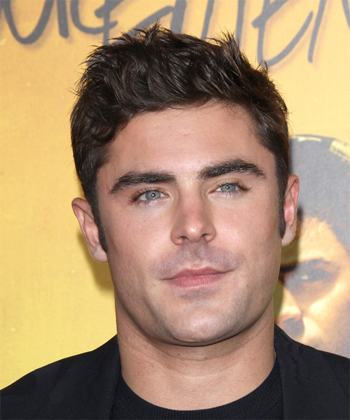 Zac Efron Short Straight