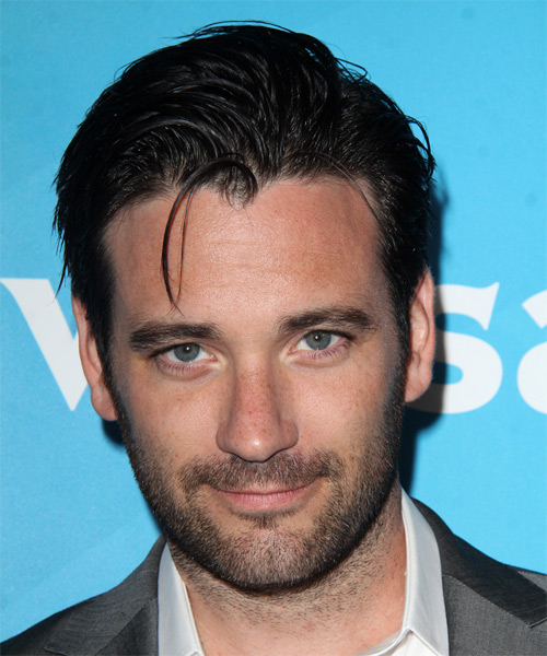 Colin Donnell Short Straight   Black    Hairstyle