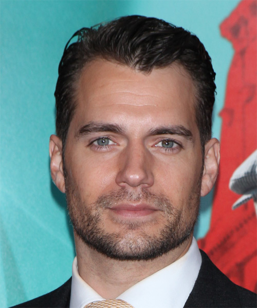 Henry Cavill Short Straight   Dark Brunette