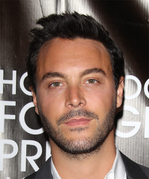 Jack Huston Short Straight   Dark Brunette   Hairstyle