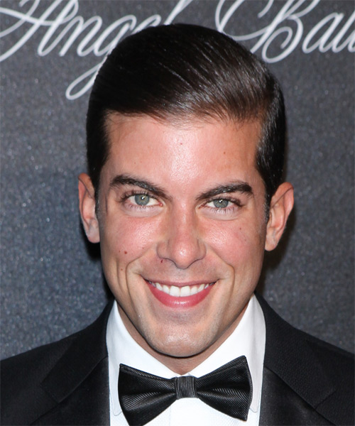 Luis D Ortiz Short Straight   Dark Mocha Brunette   Hairstyle