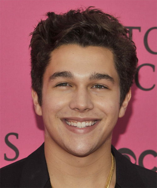 Austin Mahone Short Wavy     Hairstyle