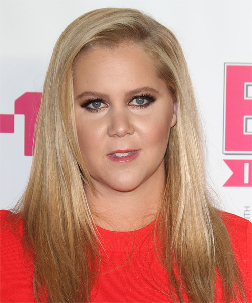 Amy Schumer Long Straight    Blonde   Hairstyle