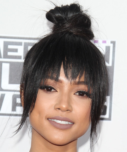 Karrueche Tran Hairstyles, Hair Cuts and Colors