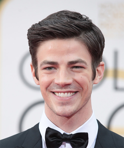 Grant Gustin Short Straight     Hairstyle
