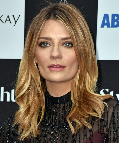 Mischa Barton Medium Straight   Dark Golden Blonde   Hairstyle