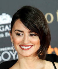 Dayanara Torres Medium Straight Dark Mocha Brunette Hairstyle