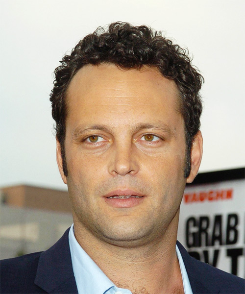 Vince Vaughn Short Curly     Hairstyle