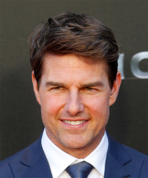 Tom Cruise Short Straight   Dark Brunette