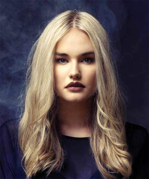 Long Tousled Wavy Hairstyle
