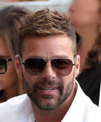 Ricky Martin Hairstyles