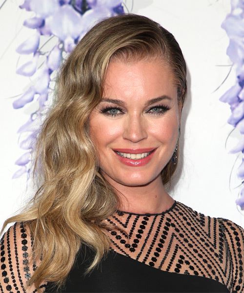 Rebecca Romijn Long Wavy    Blonde   Hairstyle