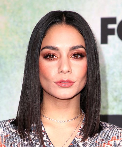 Vanessa Hudgens Medium Straight   Black  Bob