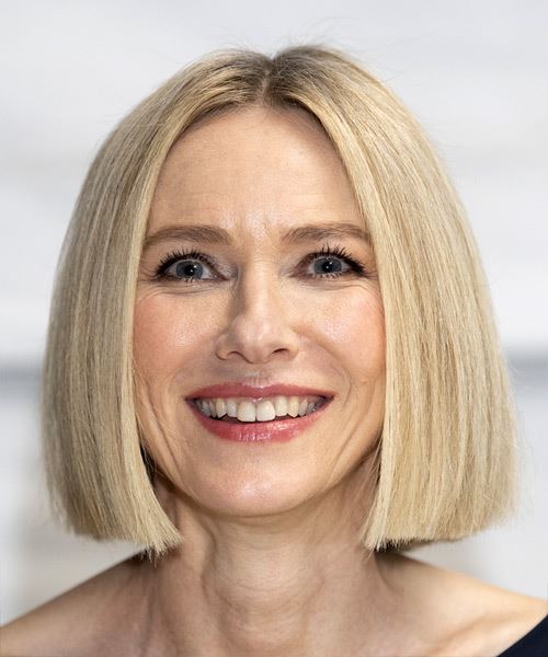 Naomi Watts Short Straight    Blonde Bob