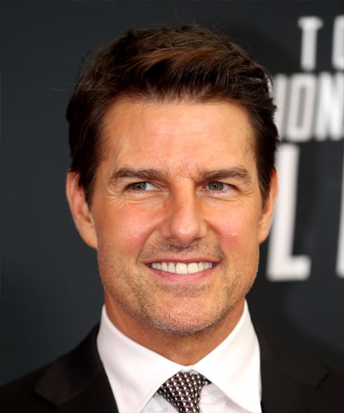 Tom Cruise Short Straight   Black    Hairstyle