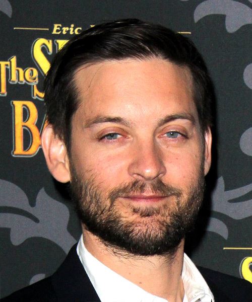 Tobey Maguire Short Straight   Black    Hairstyle