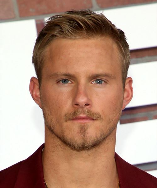 Alexander Ludwig Short Straight    Blonde   Hairstyle