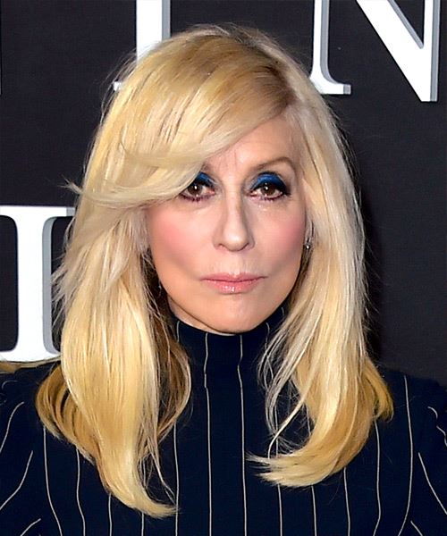 Judith Light Long Straight    Blonde   Hairstyle  