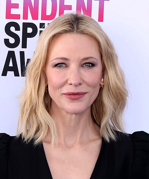Cate Blanchett Shoulder-Length Hairstyle - side view