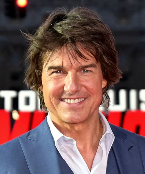 Tom Cruise Casual Hairstyle